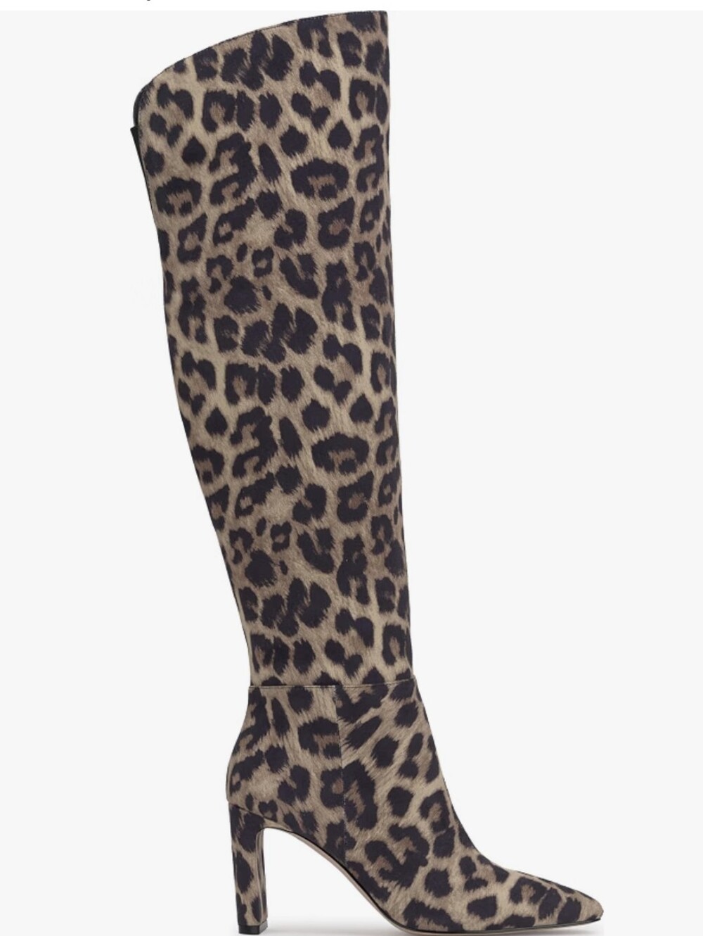 Jessica Simpson Sussta Leopard Print Knee Boots